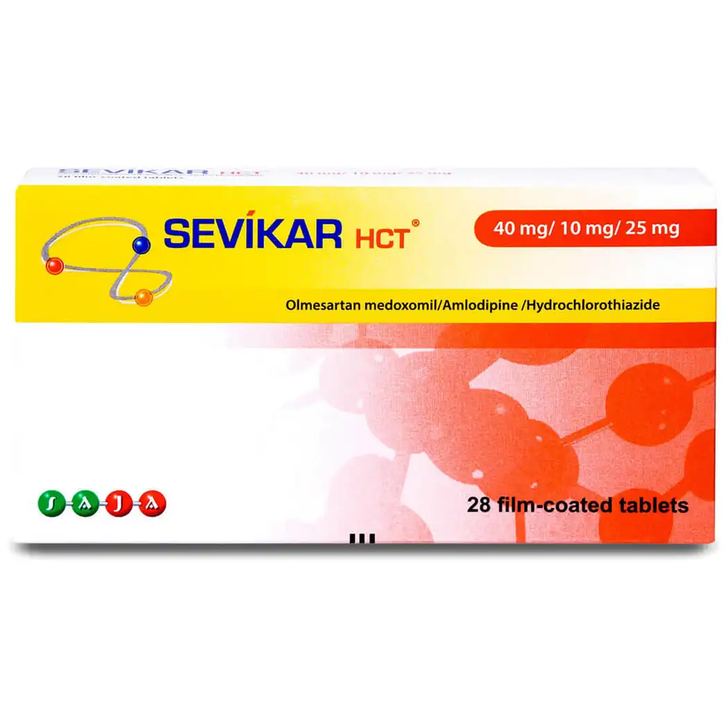 SEVIKAR HCT 40/10/25MG TABLET 28P