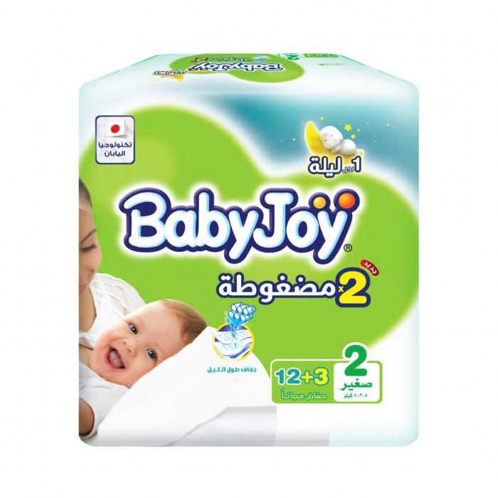 [204901] BabyJoy Diapers No.2 (12+3D)