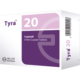 tyra 20mg 4 tab (Box)