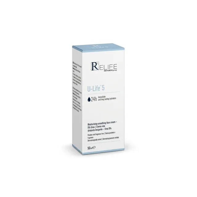 U LIFE 5 MOISTURISING SMOOTHING FACE CREAM 50ML