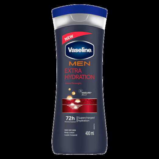 VASELINE MEN EXTRA HYDRATION 400ML