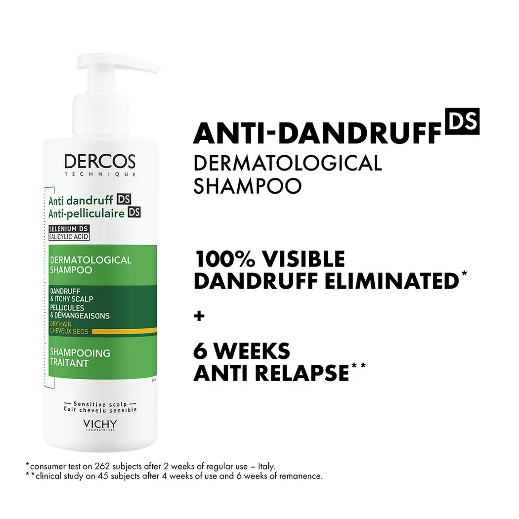 VICHY DERCOS SHAMPOO 390ML ANTI