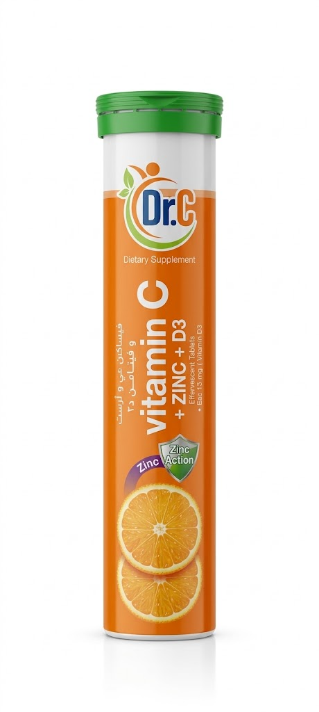 DR.C VITAMIN C 1000+ZINC +D1000MG 20EFF