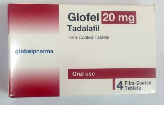 GLOFEL 20MG 4FILM (Box)
